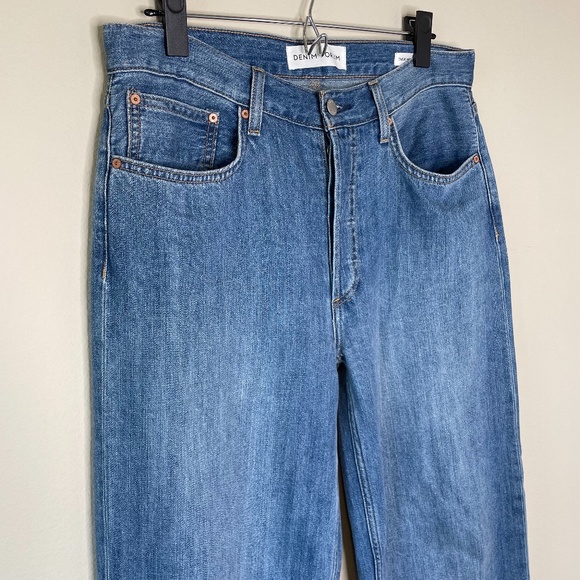 Aritzia Denim Forum Bo Mid Rise Slouchy BF Jeans Size 27 - Picture 5 of 16